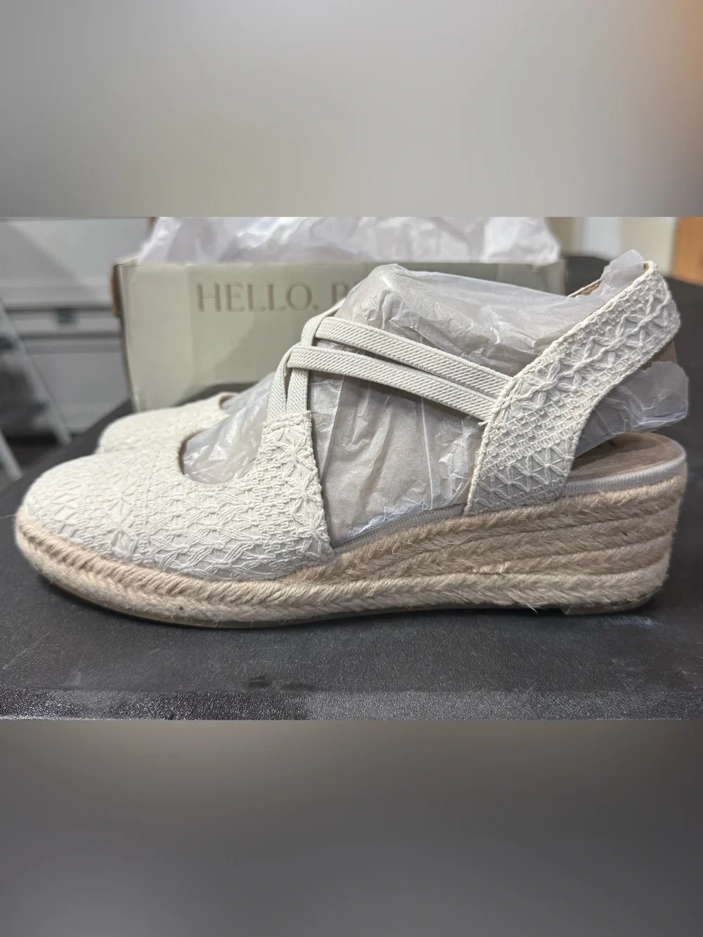 LIFESTRIDE WOMENS PATIENCE ESPADRILLE SANDAL 7.5 M New